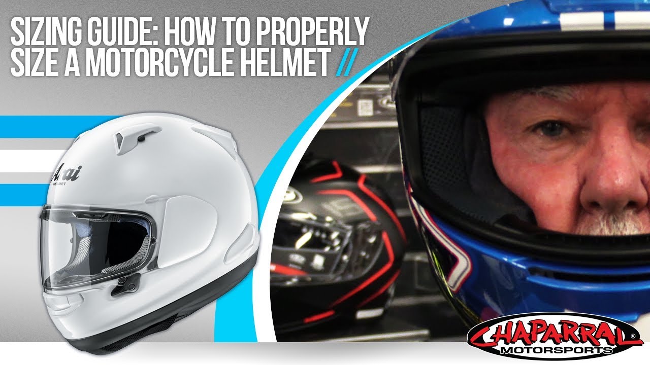 How to Properly Size a Motorcycle Helmet - ChapMoto.com Fitment Guide
