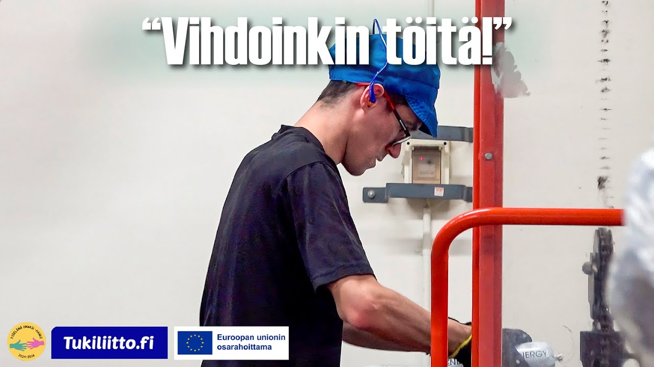 Työelämä omaksi: Pietari löysi vihdoin palkkatyötä