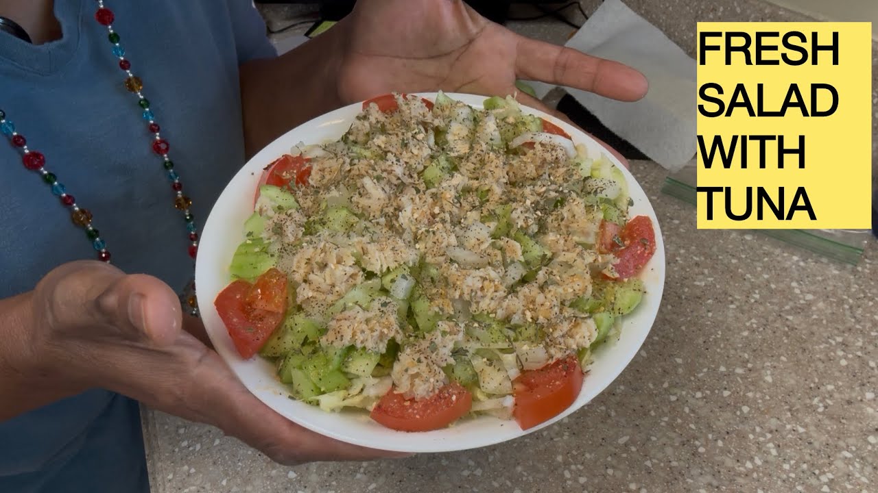 Вкусный и полезный салат из тунца, подходящий для диабетиков. #рецептдлядиабетиков #питаниедлядиа...