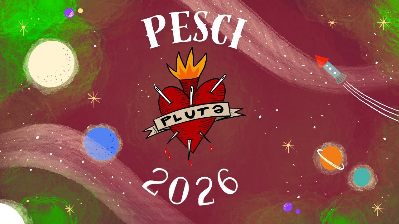 Oroscopo Pesci 2026 con Plutə ⭐️Lavoro⭐️Relazioni/sentimenti⭐️