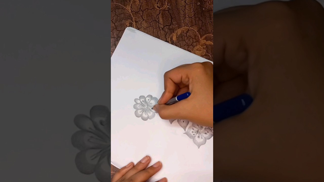 Very easy pencil art 🥰 #viral #satisfying #shorts