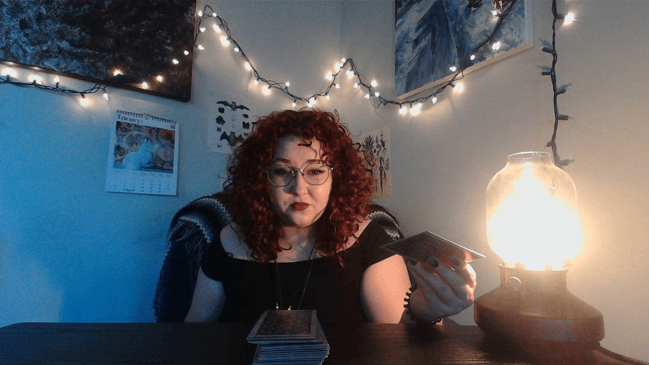 a quiet tarot reading in a witch's cottage ~fantasy~ ASMR