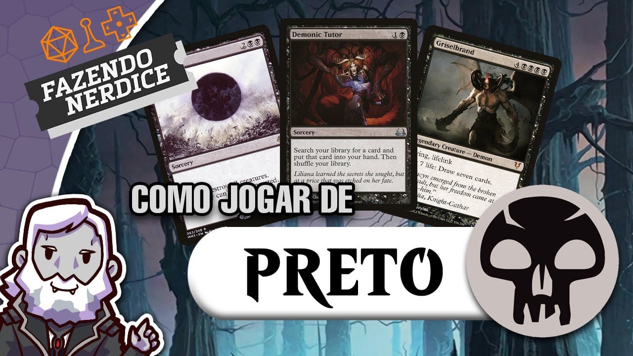 Como Jogar de Preto no Commander
