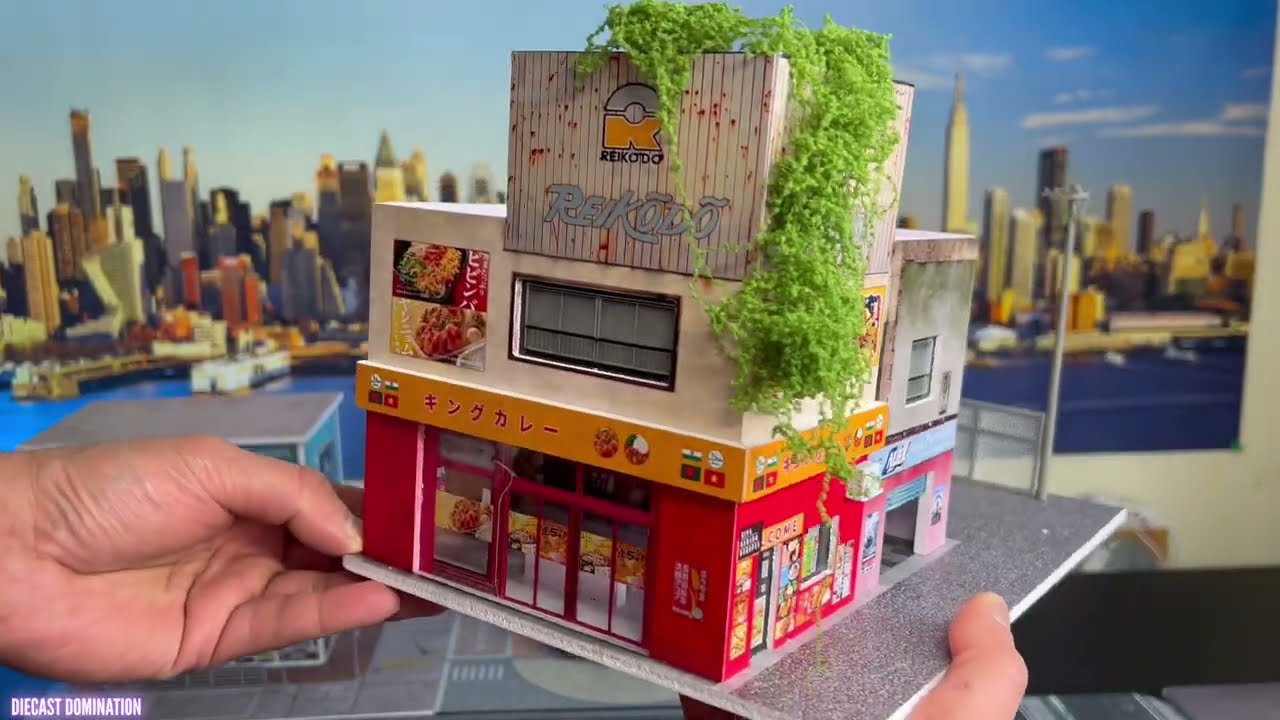 DIY DIORAMA TUTORIAL | LETS CREATE A HUGE 1:64 SCALE DIORAMA LAYOUT #youtube 
