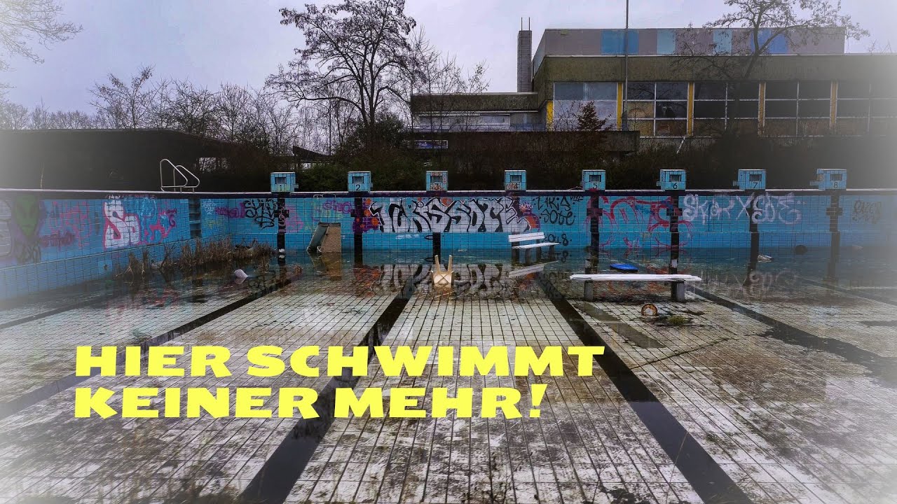 Das verlassene Frei- und Hallenbad - In diesem Lost Place war ich selbst mal Gast!
