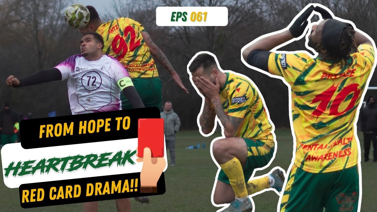 RED CARD DRAMA IN LAST FEW MINUTES!! 