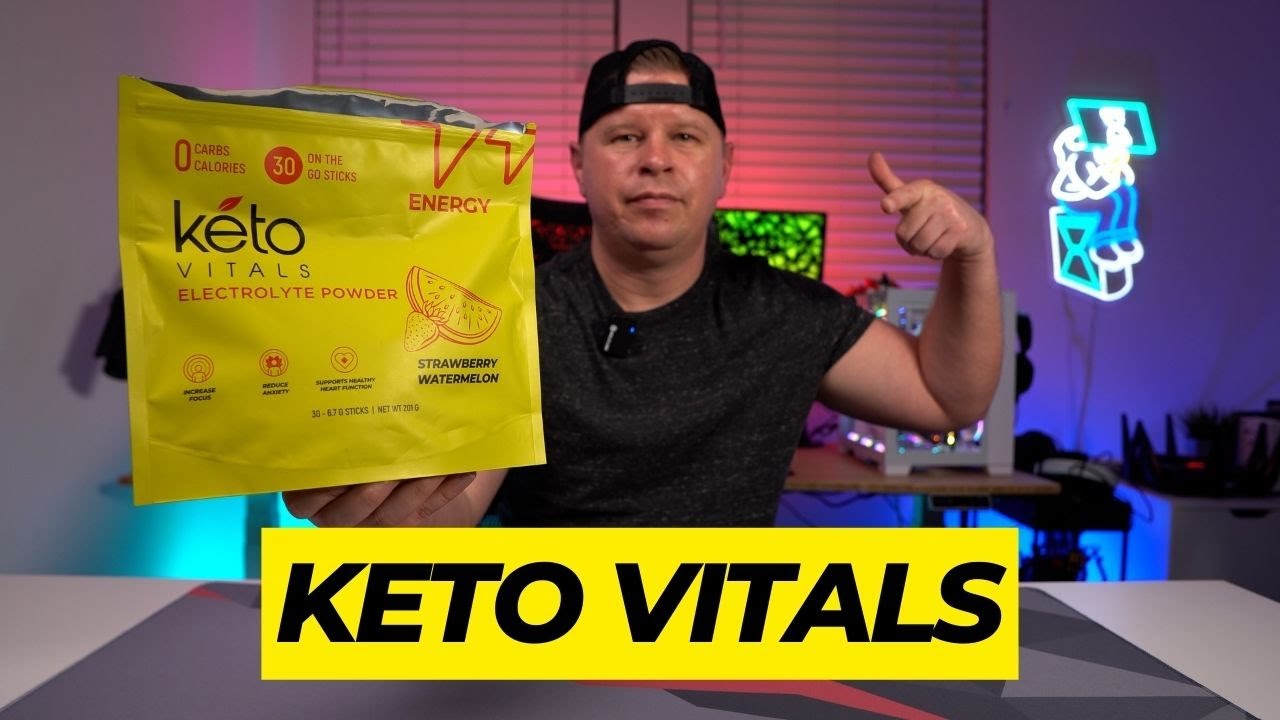 Keto Vitals Keto Electrolyte Energy Drink Powder Packets Review