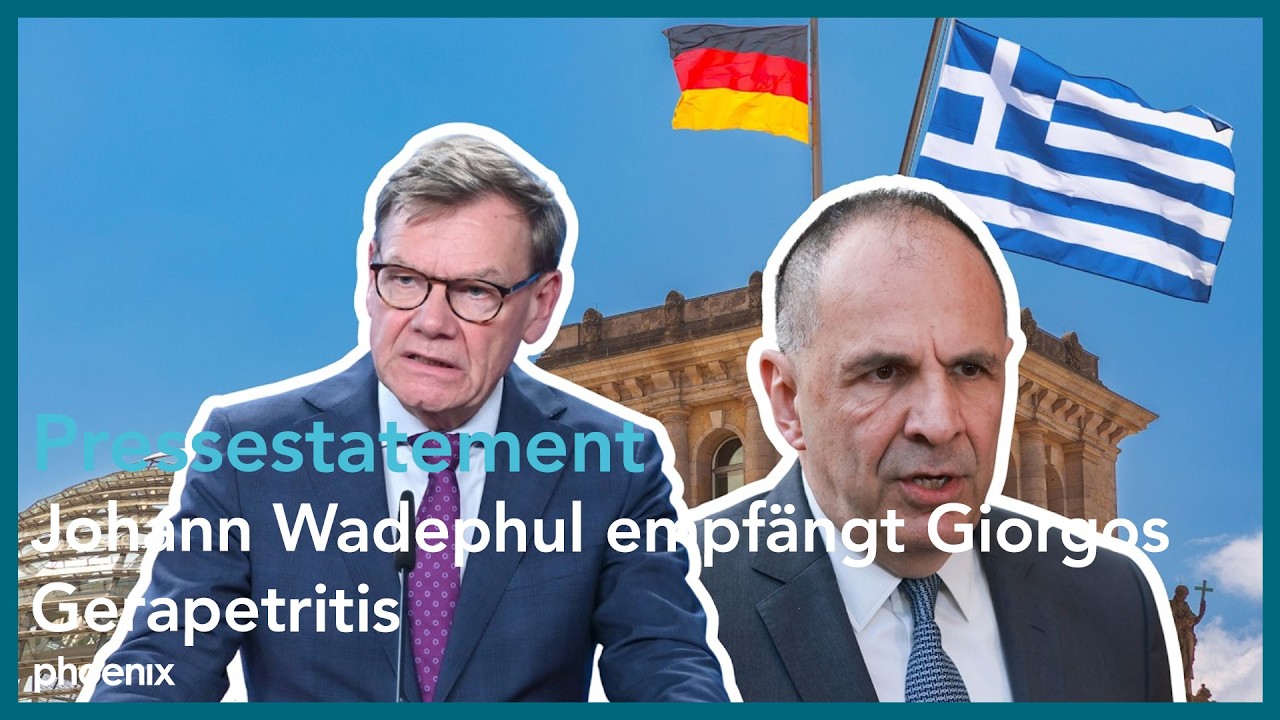 Außenminister Johann Wadephul empfängt Außenminister Griechenlands Giorgos Gerapetritis