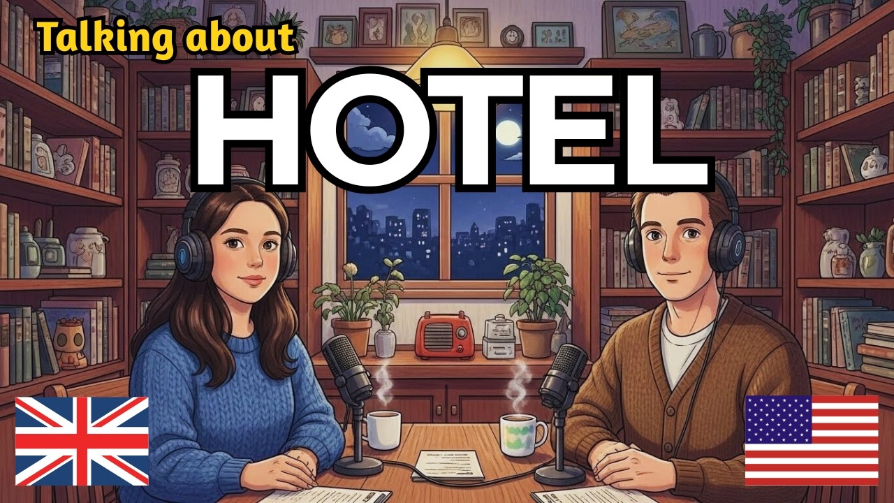 How to Talk About Hotel in English | English speaking podcast for fluency