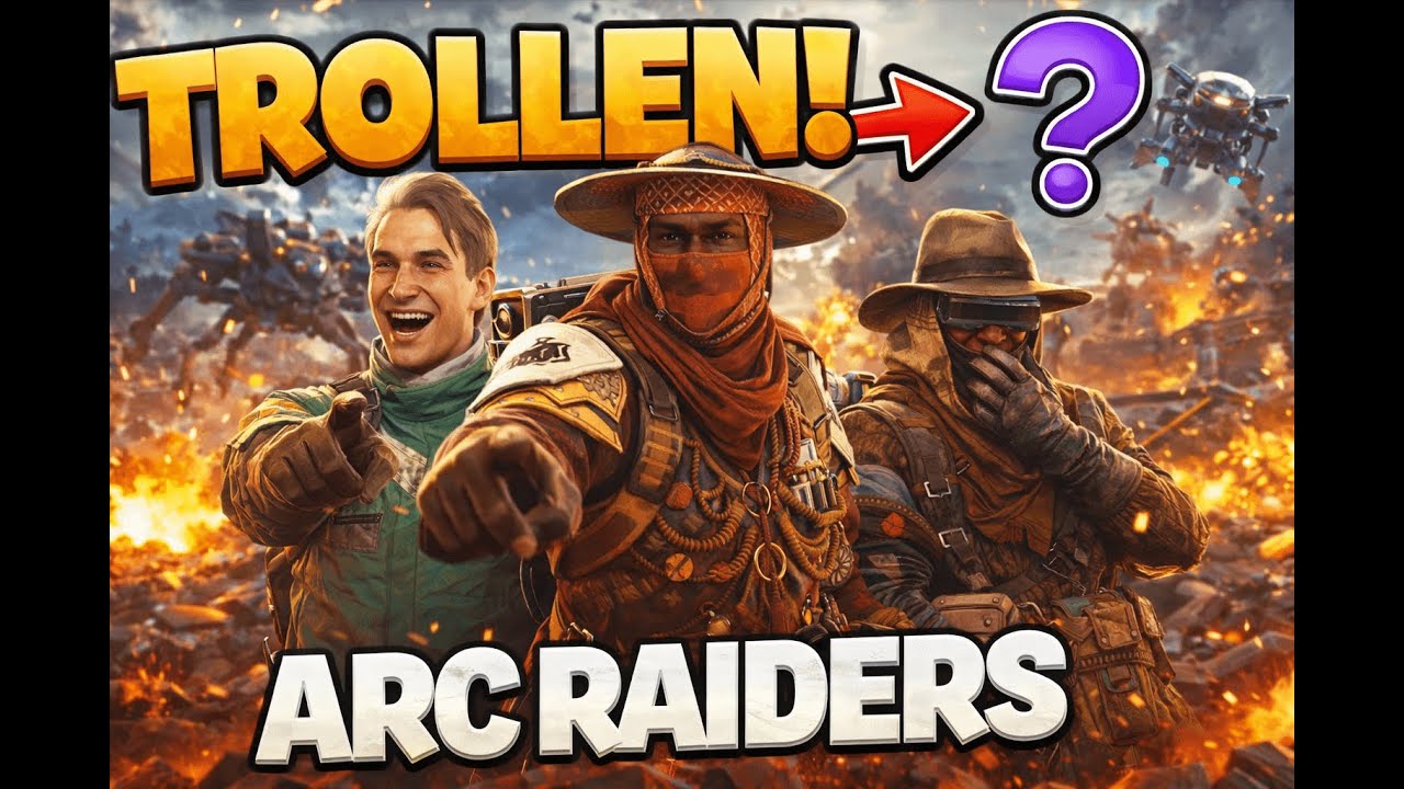 (DE) ARC Raiders - 🔥 Drei Raider. Null Plan. 100 % Chaos. 🔥