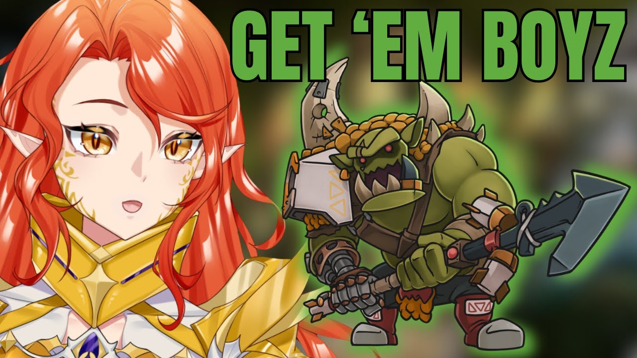 GET 'EM BOYZ | Warhammer Vtuber Plays Shootas, Blood & Teef