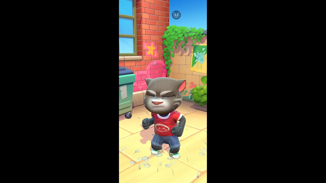 TALKING TOM TALKING talkingtom#talkingtom2#trending#live#funnycat#satisfying