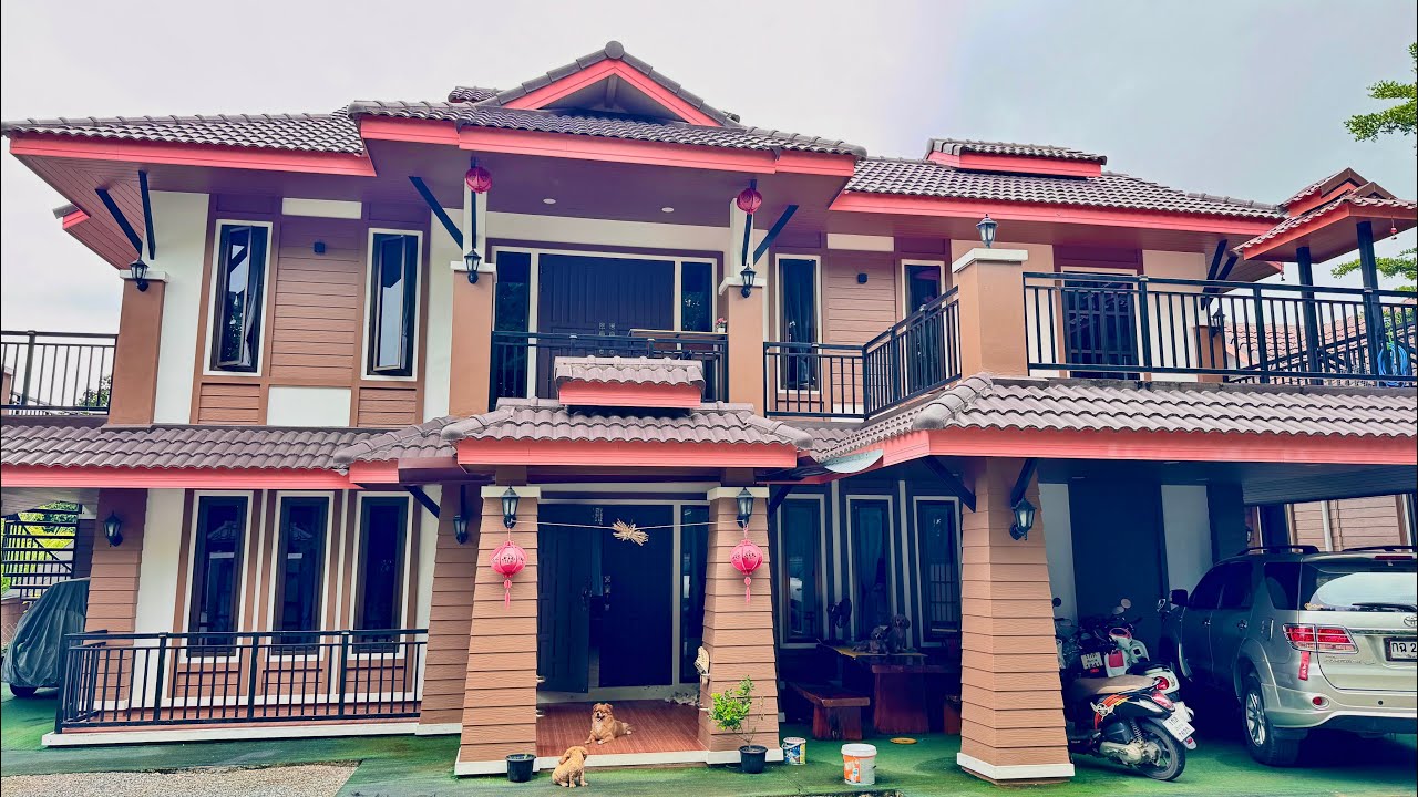 ขายบ้านเดี่ยว 2 ชั้น สไตล์ไทยประยุกต์ จังหวัดเชียงราย