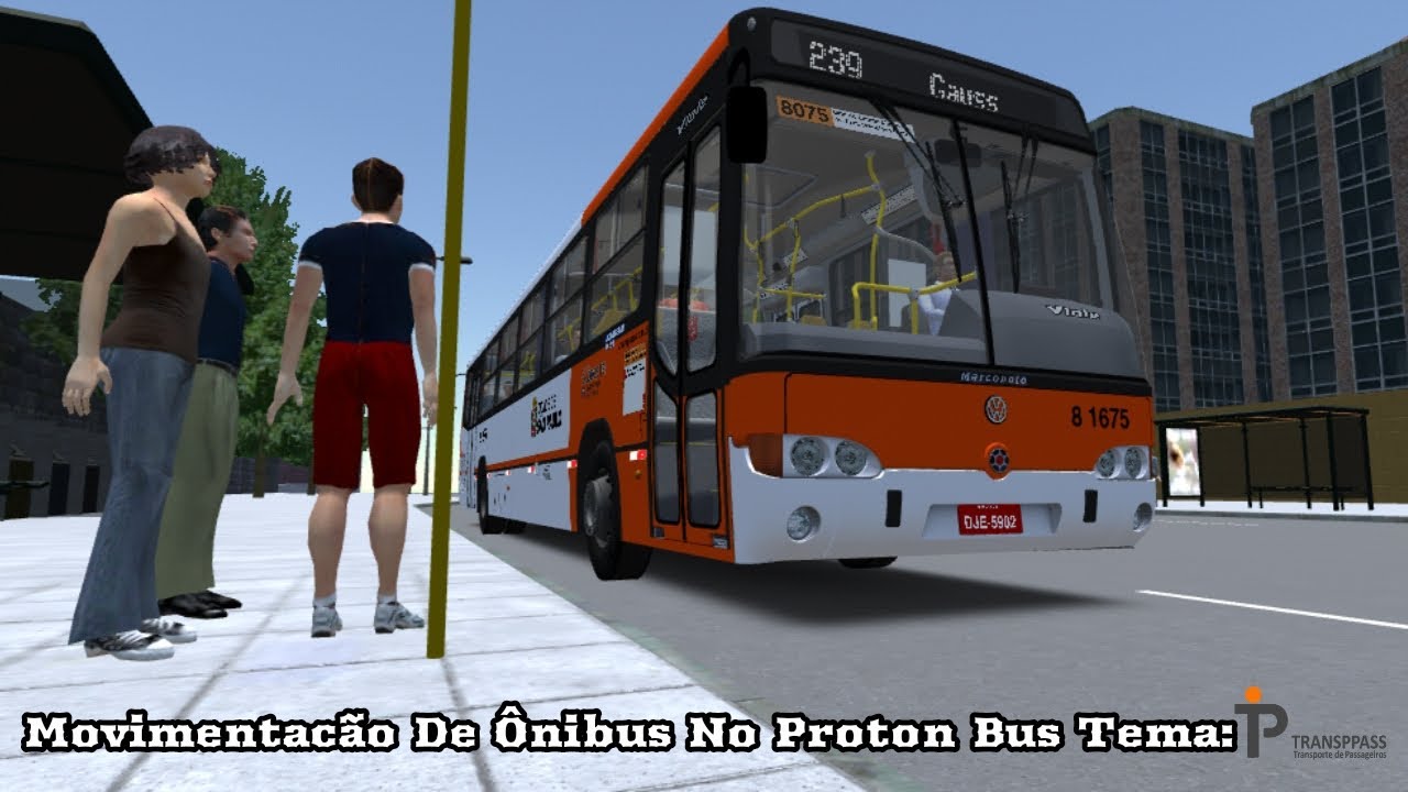 Movimentação De Ônibus No Proton Bus Tema: Transppass