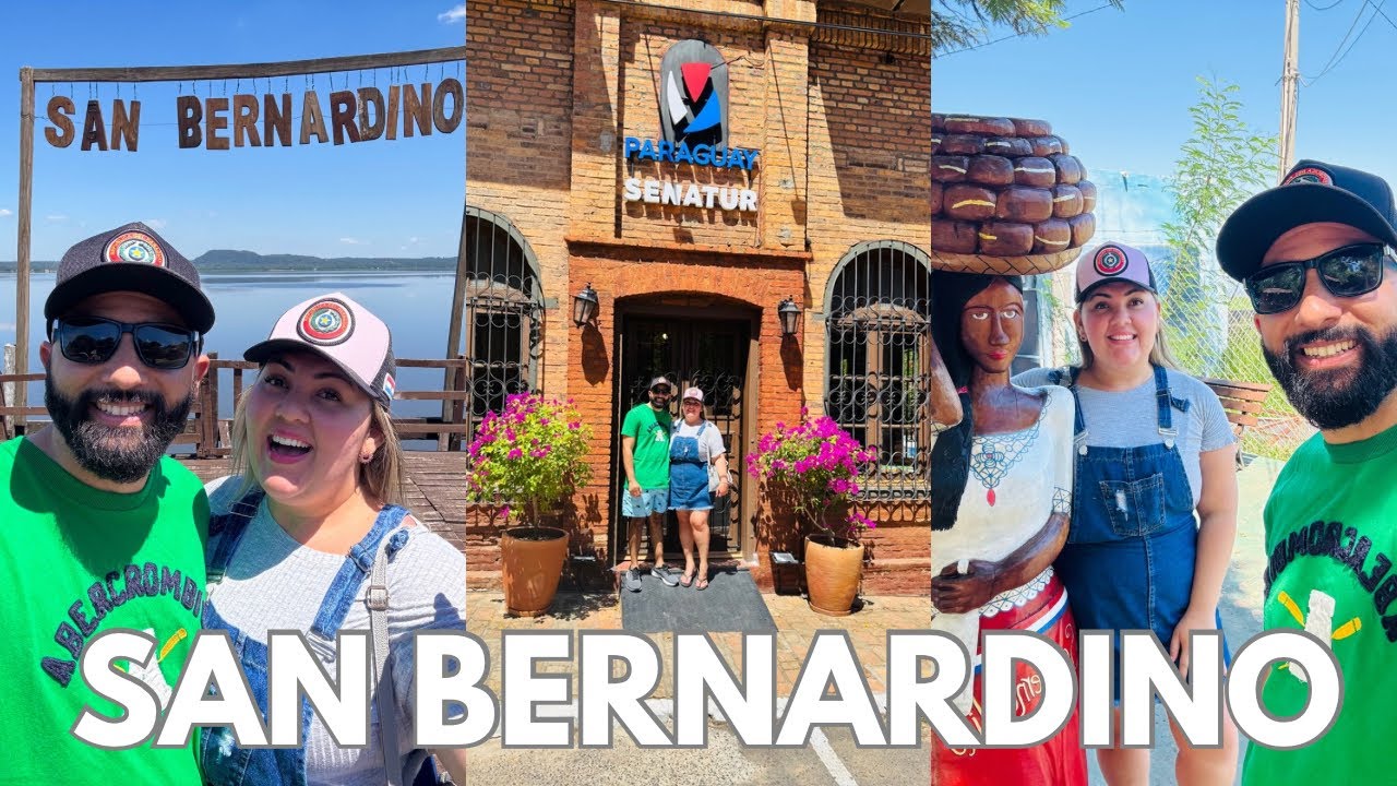 SAN BERNARDINO, A CIDADE MAIS ELITIZADA DO PARAGUAI! 🇵🇾✨