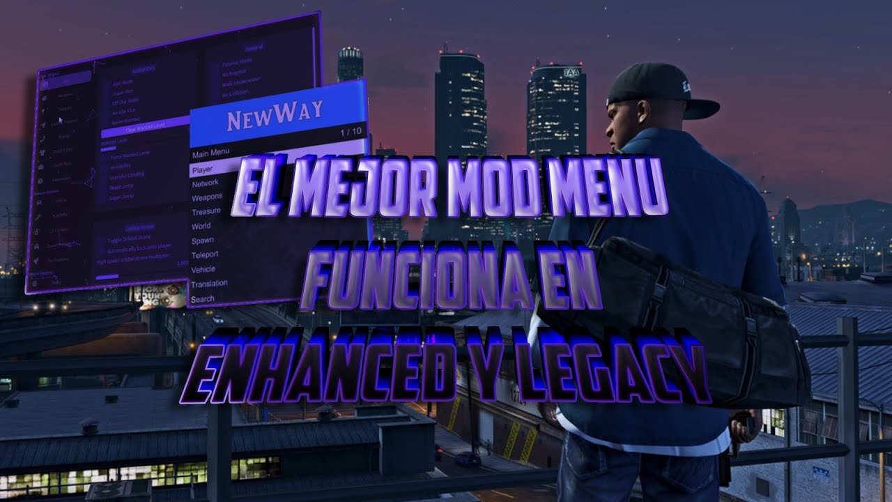 ESTE SIGUE SIENDO EL MEJOR MOD MENU DE GTA V DE PAGA/NEW WAY