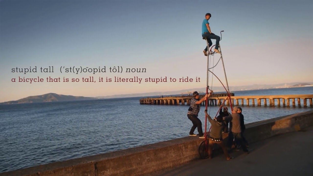 15 foot tall bicycle San Francisco Richie Trimble
