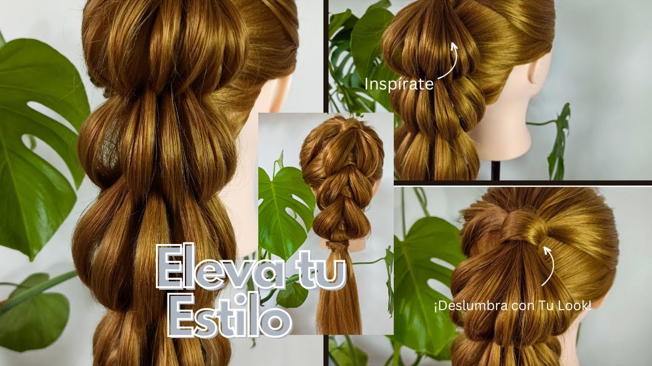 ELEVA TU ESTILO: PEINADOS  CON COLETAS |  Kreative Frisuren