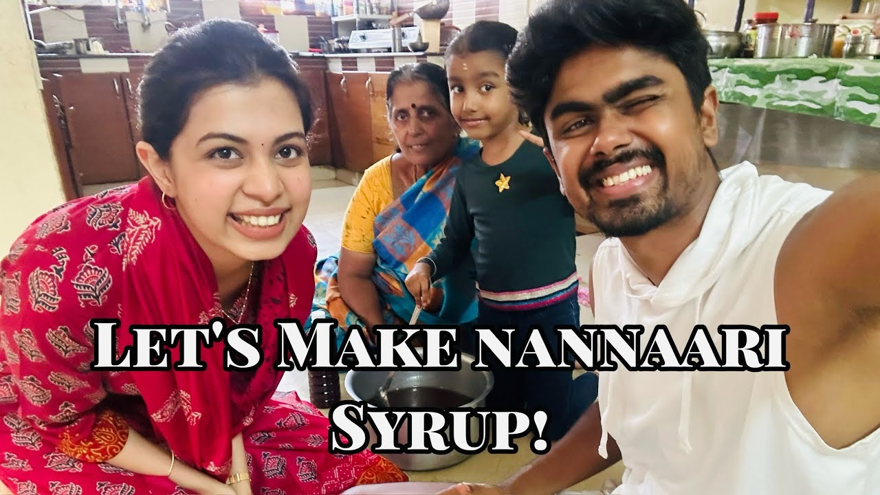 How to make Nannaari syrup at Home | Cook with Us | Diya Krishna