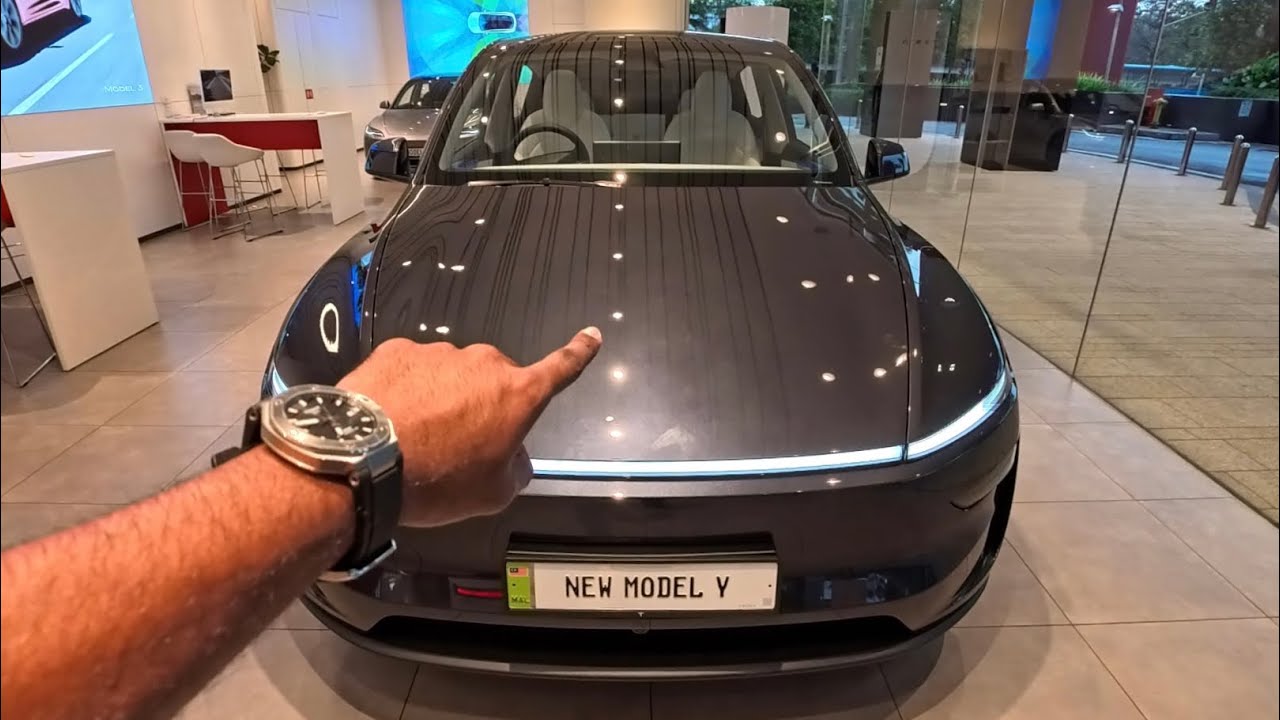 POV! New 2025! TESLA MODEL Y in Stealth Grey & Black / White | Rear-Wheel Drive | Long Range