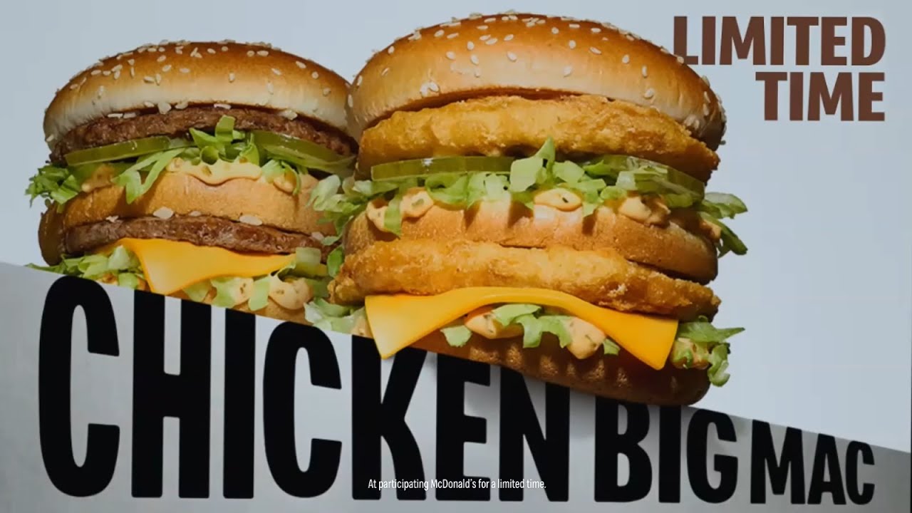 McDonald's Chicken Big Mac Commercials (2024)