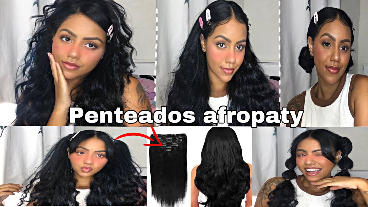 Penteados com tictac orgânico para o verão bem afropaty!!✨💕