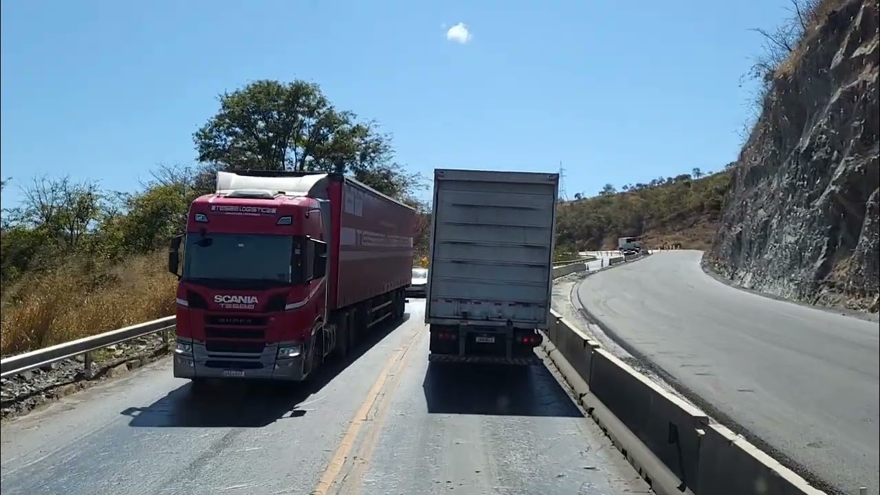 (EP868) SERRA DE BOCAIUVA EM OBRAS  ATÉ  MONTES CLAROS NORTE DE MINAS GERAIS 