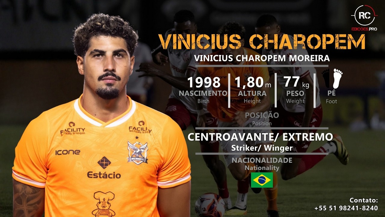 Vinicius Charopem - Centroavante / Extremo (Striker / Winger) - 2026