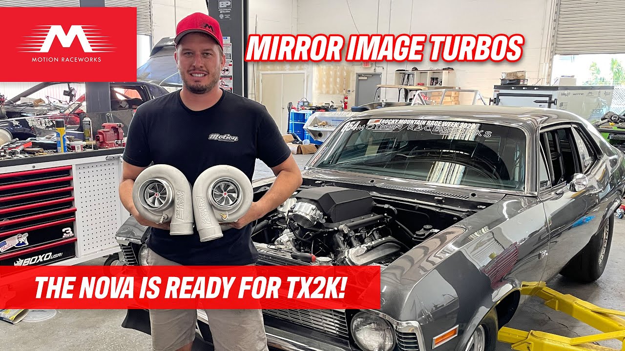 Nova gets NEW TWIN TURBOS TX2K prep!