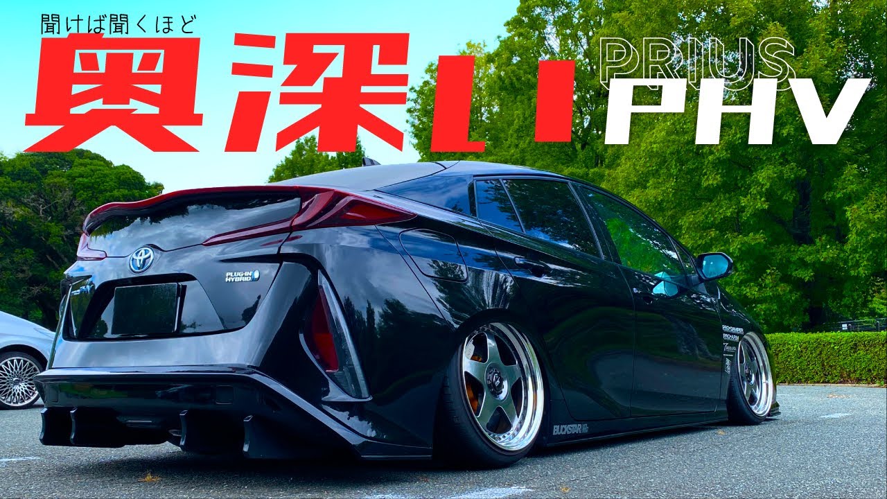 詳しく聞くと 奥深いカスタム多数のプリウスPHV