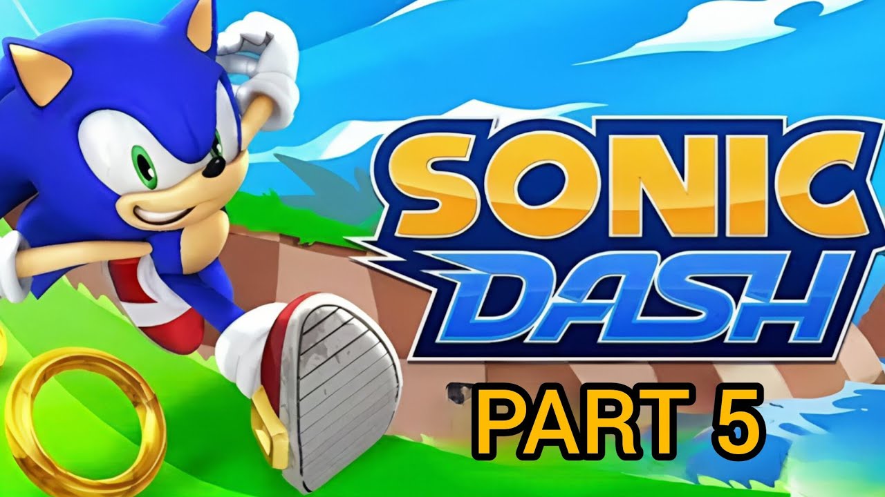 Sonic Dash Games for Kids - Sonic Games for iOS: iPhone / iPad, Android part 5 