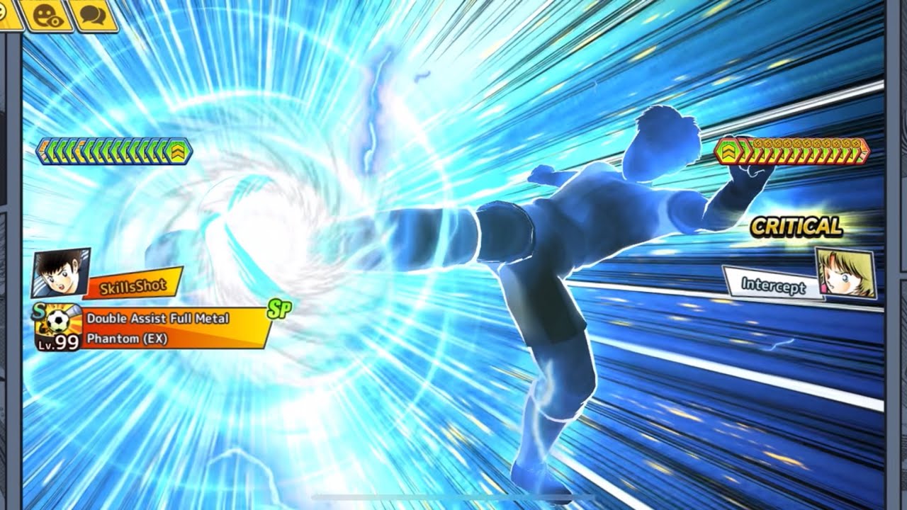 Gollerin Havada Uçuştugu Bir Maç!!! Captain Tsubasa dream team
