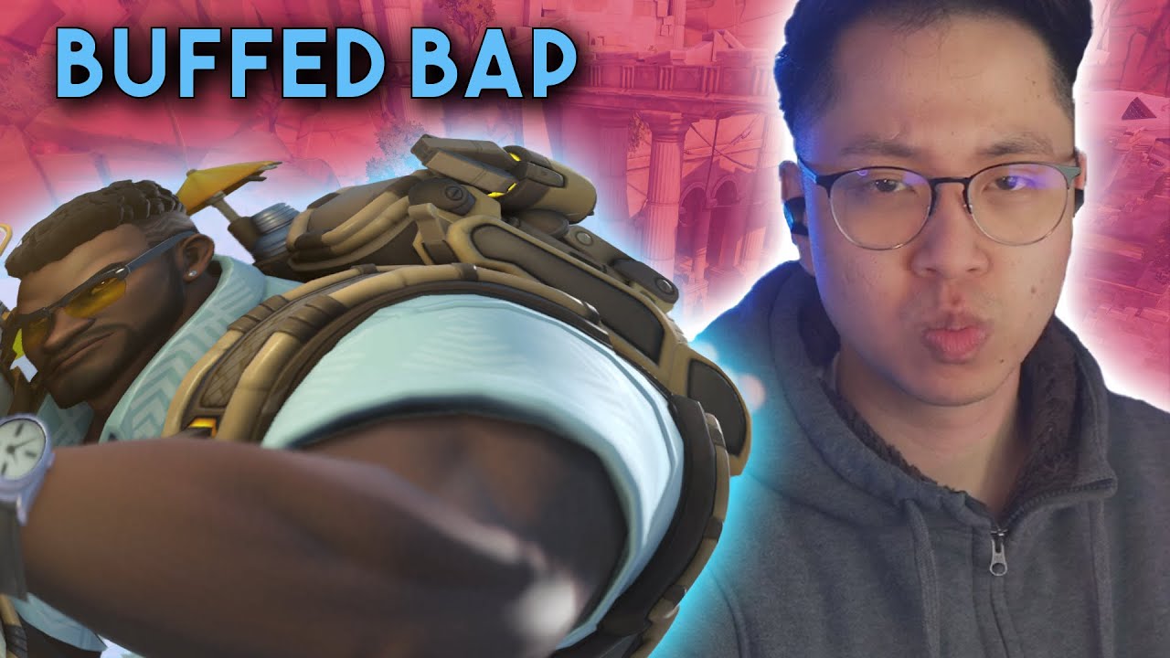 KarQ tries the NEW BAPTISTE BUFF with ORISA (ft. Emongg)
