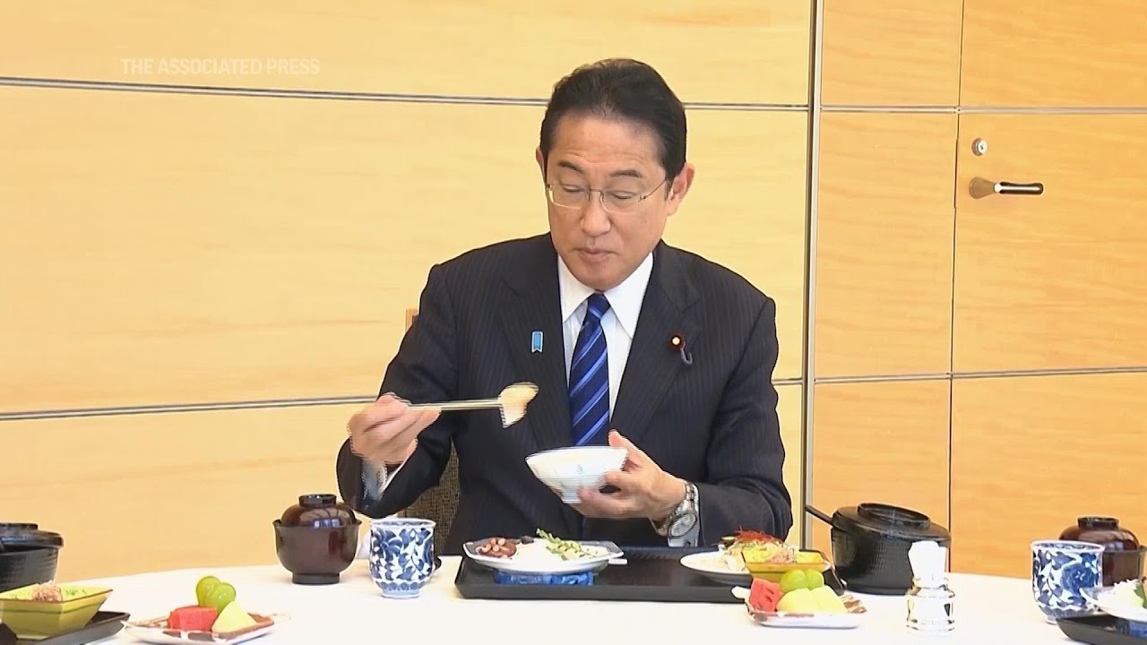 Japan PM Kishida eats Fukushima fish to dispel worries after water release