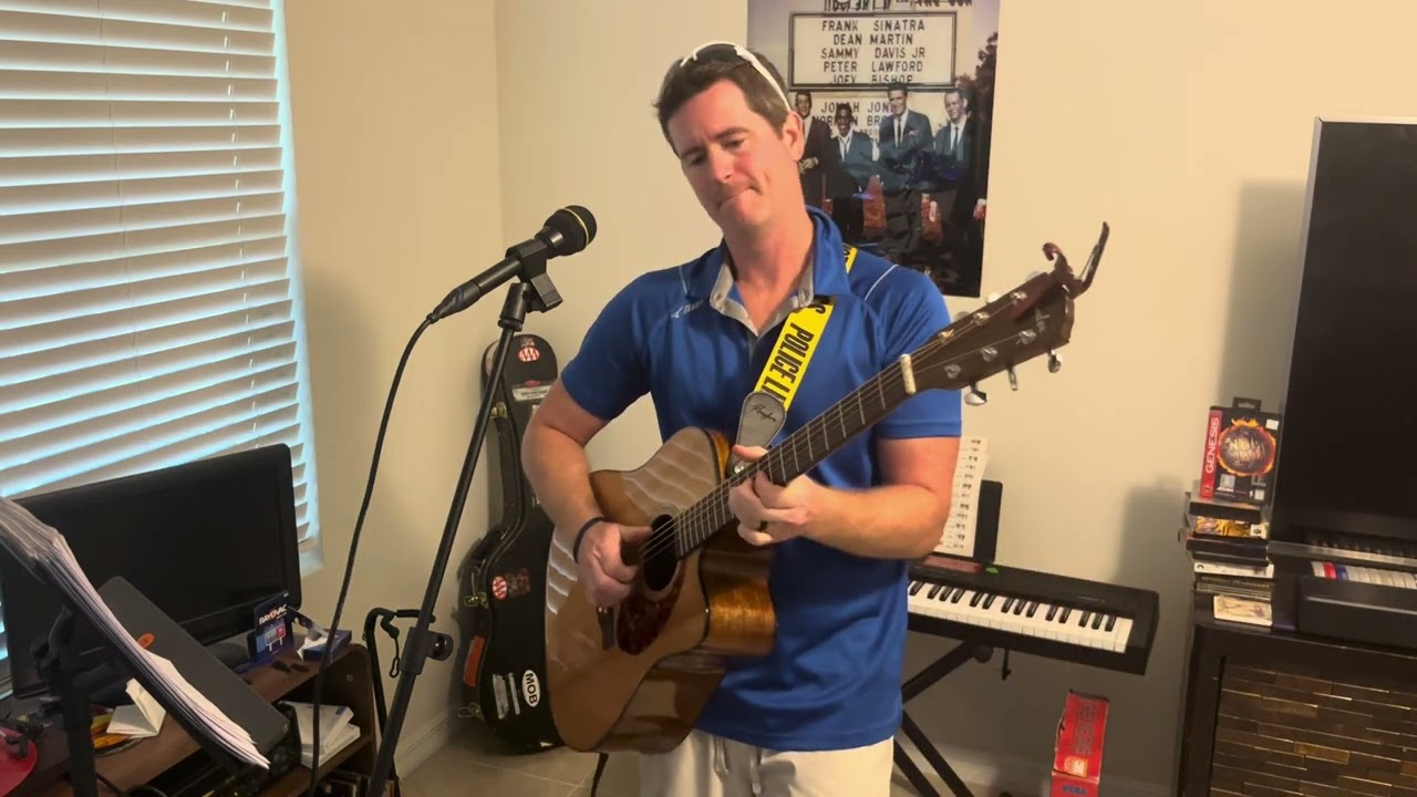 The Joker by Steve Miller Band- Acoustic Cover with Loop Pedal 