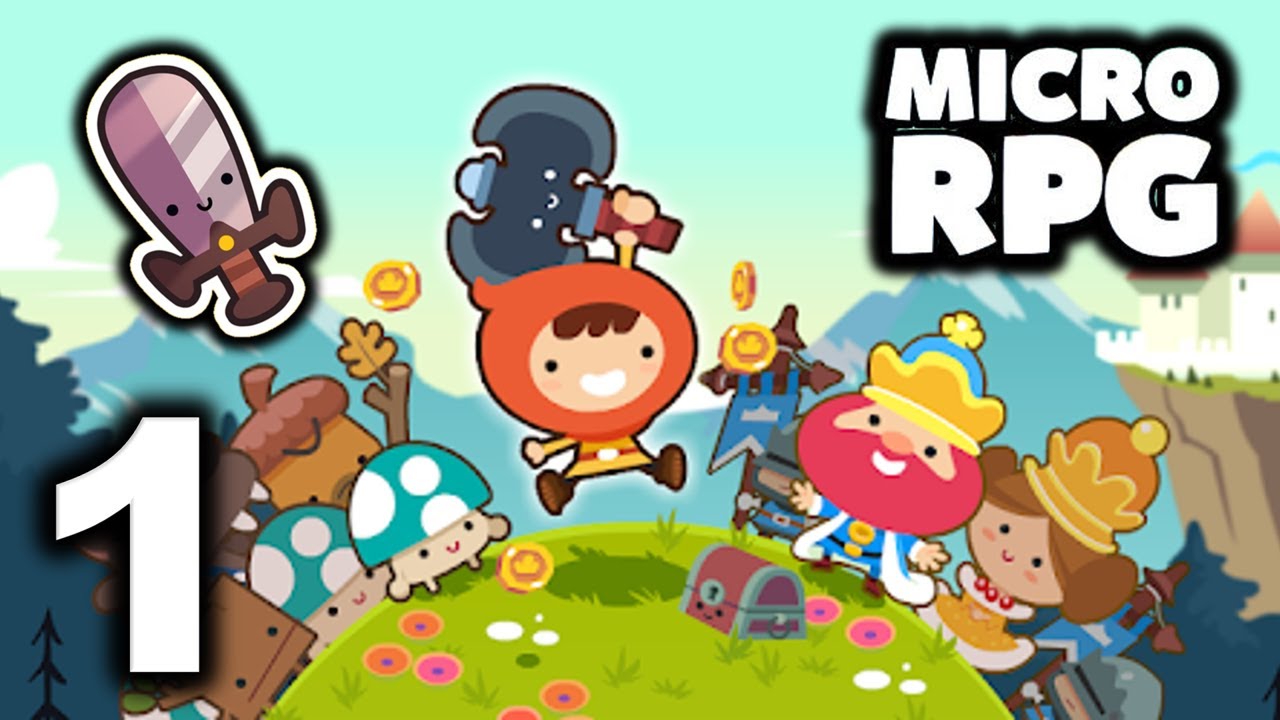 MICRO RPG Gameplay Walkthrough World 1 - Enchanted Woods (iOS/Android)