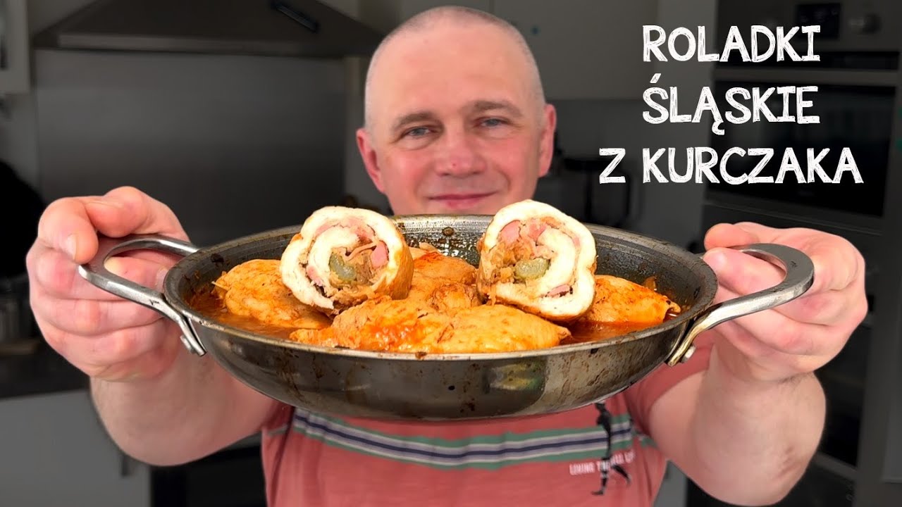 Roladki śląskie z kurczaka. Sekret tkwi w sosie! Prosty przepis krok po kroku!