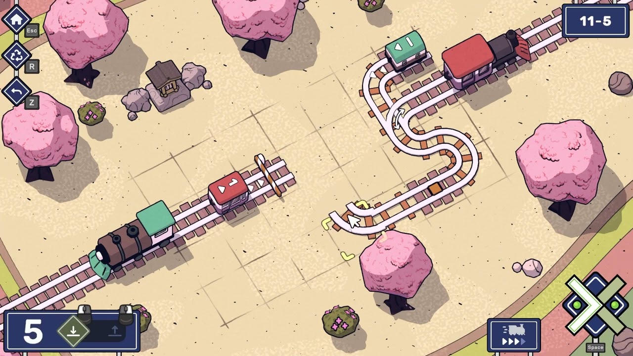 Railbound Level 11