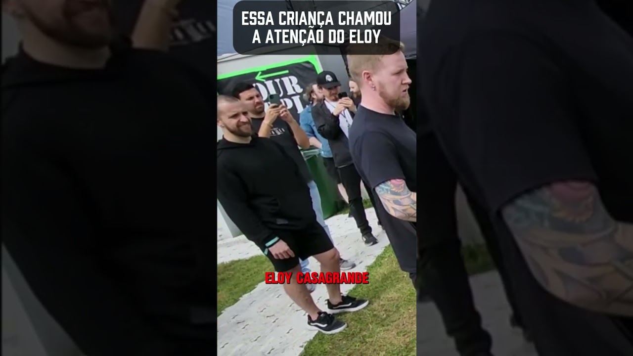 Garoto chamou atenção do Eloy Casagrande