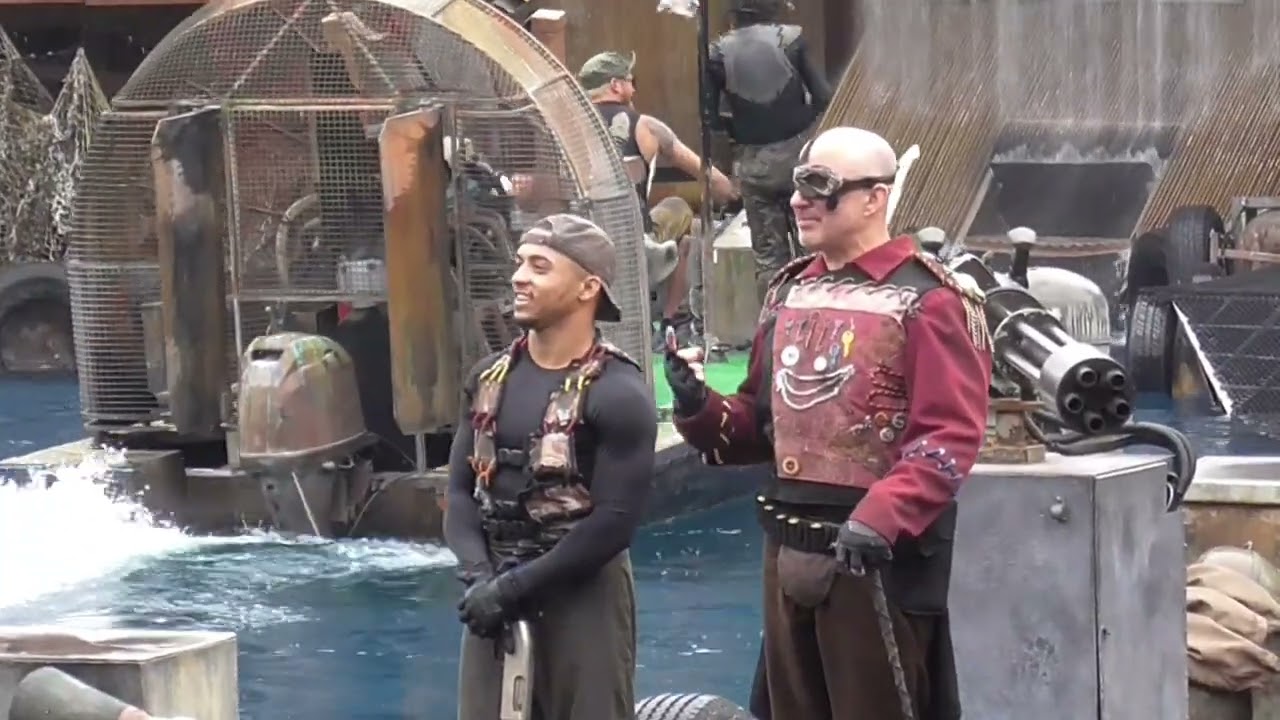 Water World show in Universal Studio Hollywood 05/28/2023