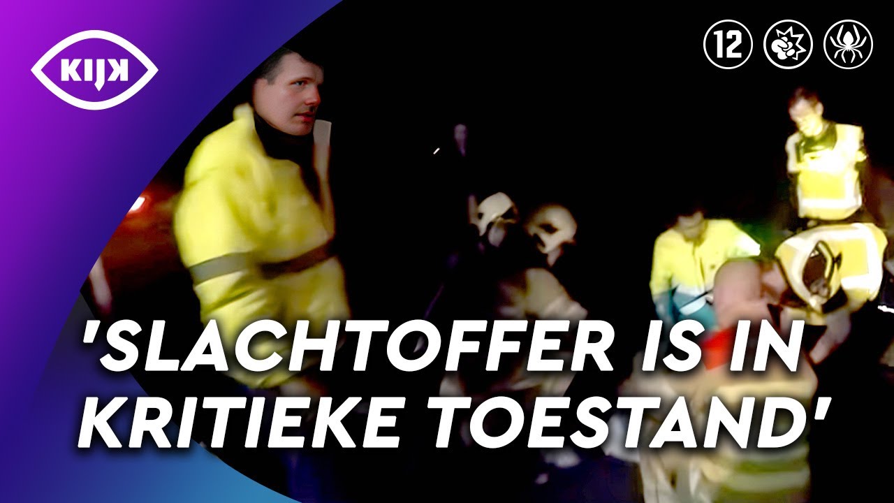 Slachtoffer van AANRIJDING ligt BEWUSTELOOS langs de snelweg | Als de Brandweer | KIJK