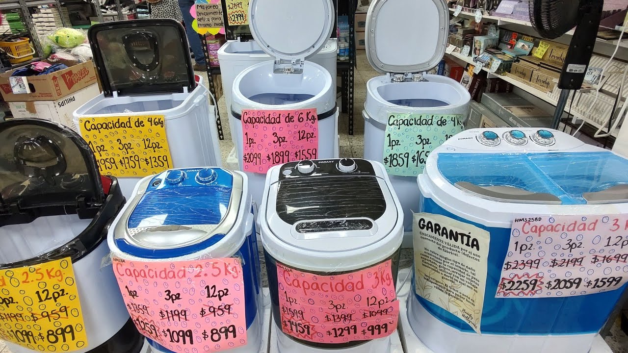 PLAZA IZAZAGA 151: LLEGÓ LA NOVEDAD EN ELECTRÓNICOS!!! MINI LAVADORAS, MERCANCÍA SÚPER ECONÓMICA