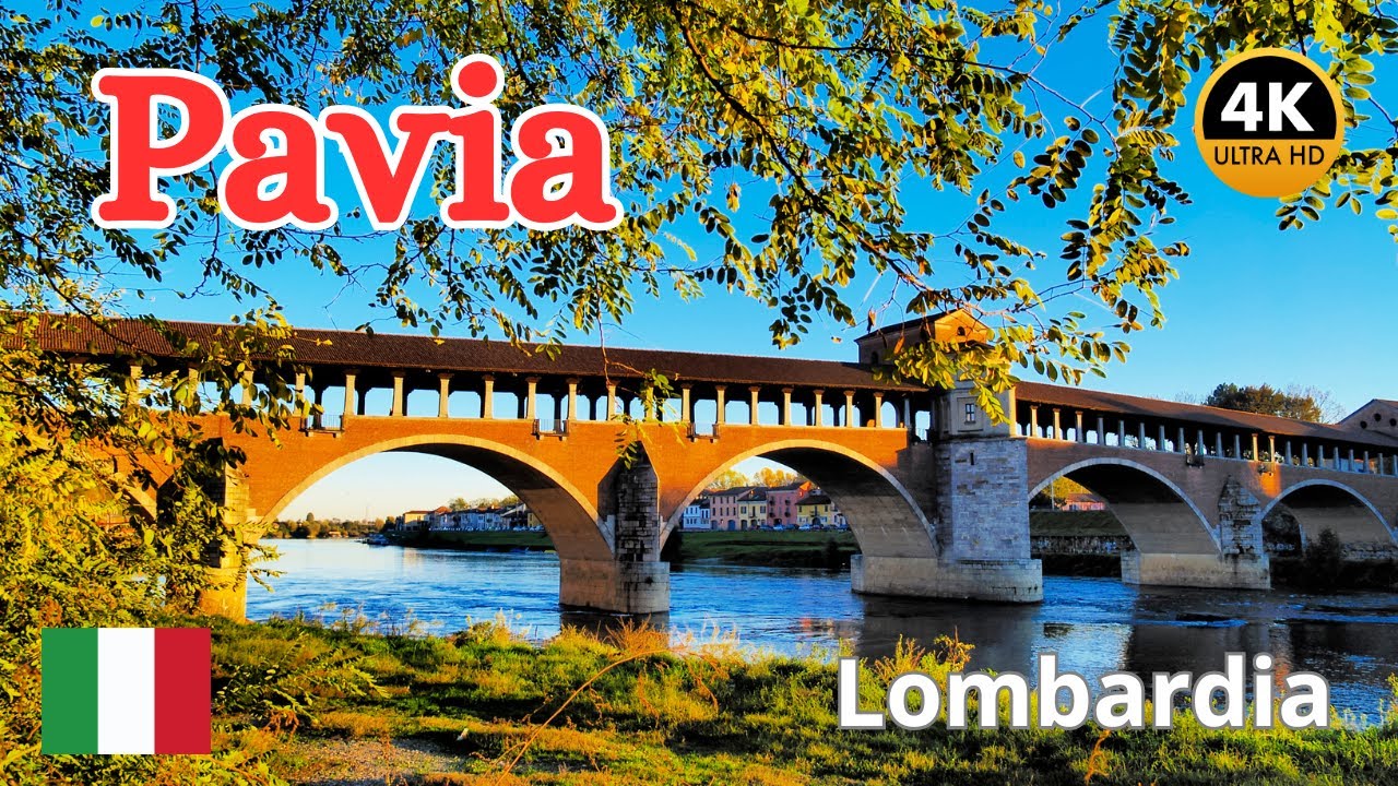 Pavia, Italy 🇮🇹 4K Walking Tour - July 2024
