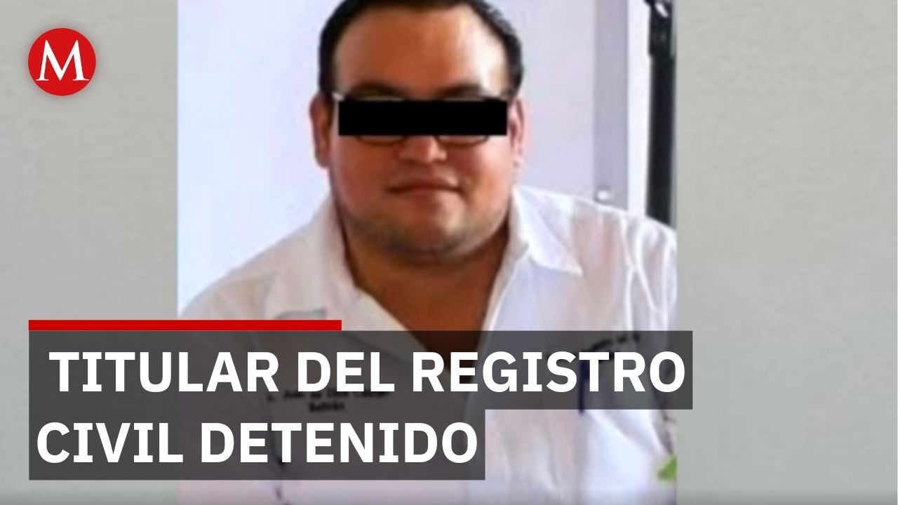 Detienen por presunto narcomenudeo a titular del Registro Civil en San Felipe Orizatlán
