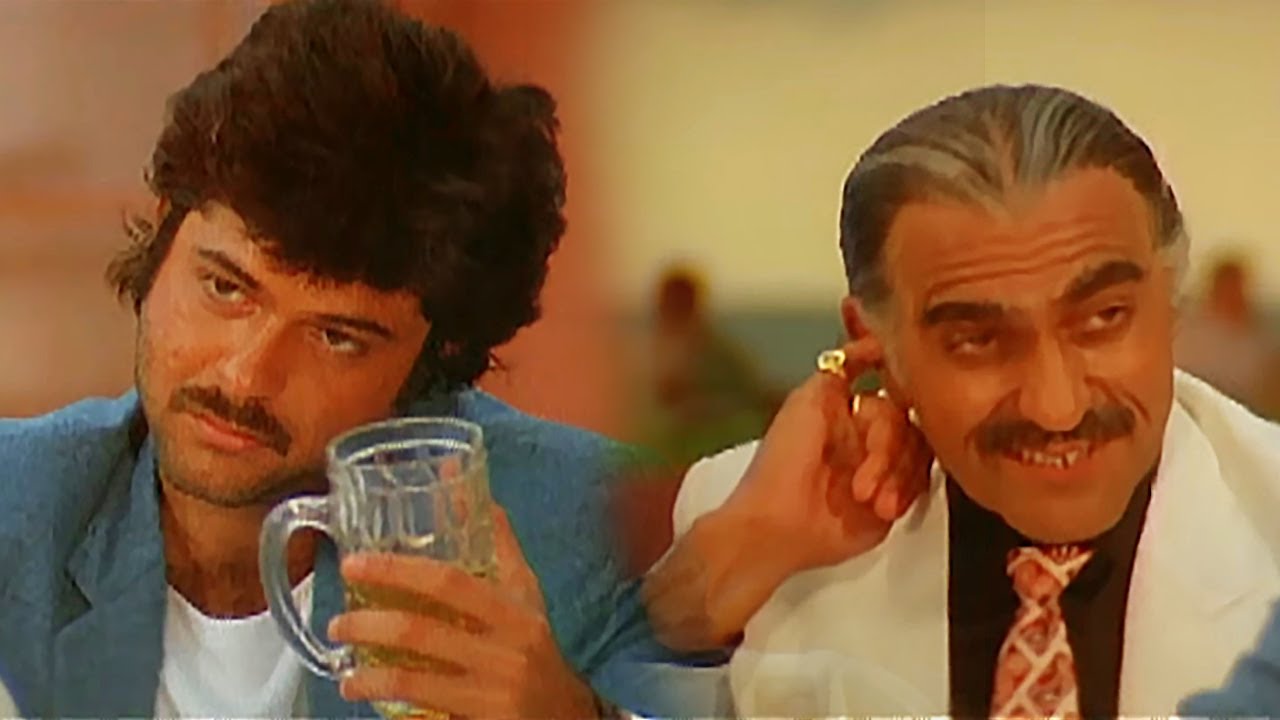 Anil Kapoor Aur Amrish Puri Ke Beech Shatranj Ka Khel - Best Scene - Meri Jung