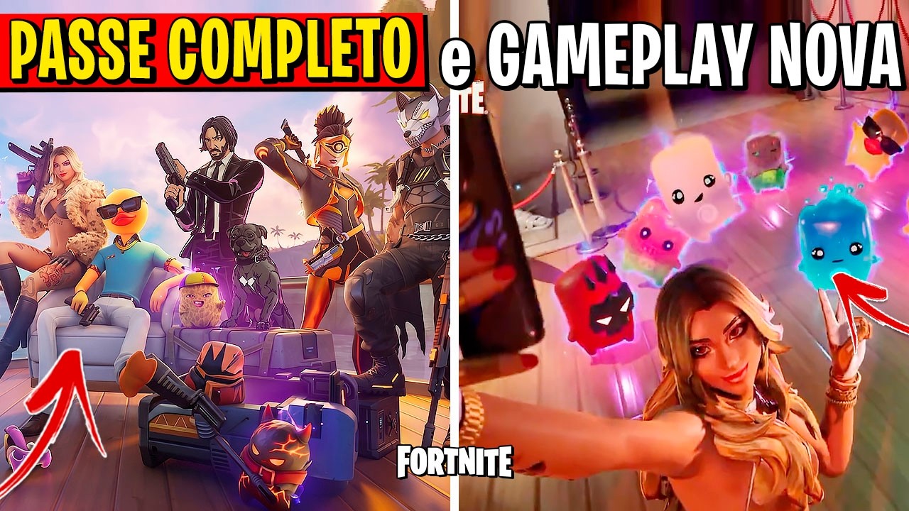 NOVO PASSE DE BATALHA! TEMPORADA 3 CAP&Iacute;TULO 7 do FORTNITE!