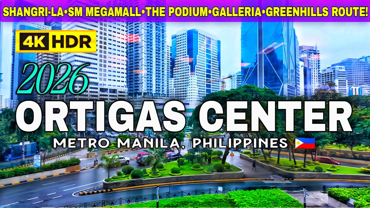 The ULTIMATE Ortigas To Greenhills Tour 2026 🇵🇭 | SM Megamall, Podium, Galleria & GH Mall In 4K HDR
