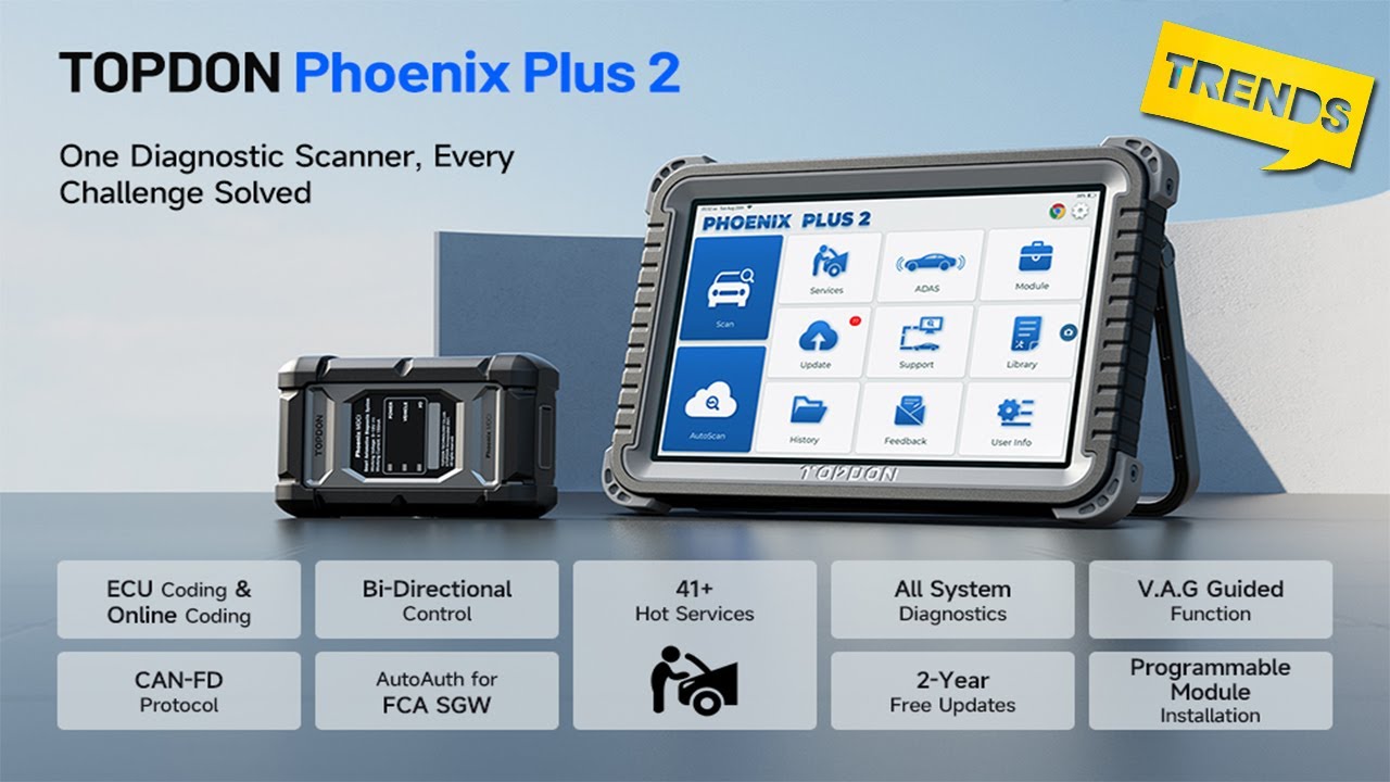 Best OBD2 Code Scanner | Topdon Phoenix Plus 2 | Don&rsquo;t buy one before watching this