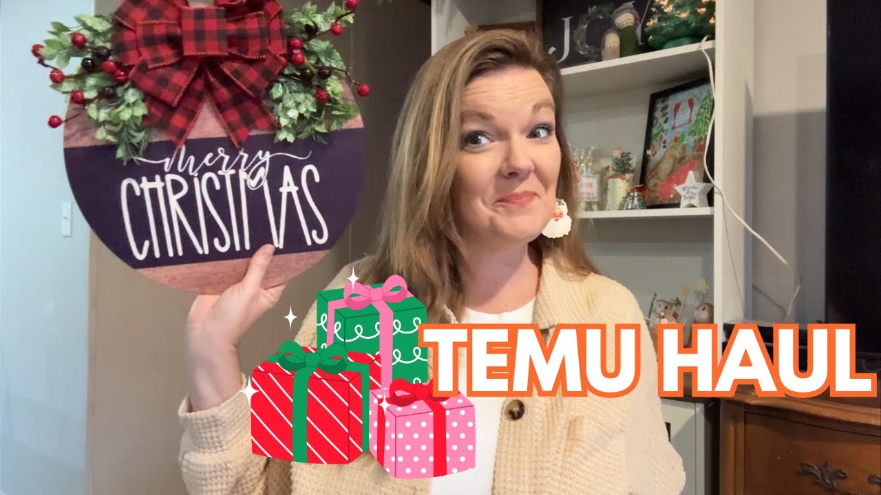 Огромная подборка товаров TEMU | Рождественские подарки, товары для дома и подарки для мам!