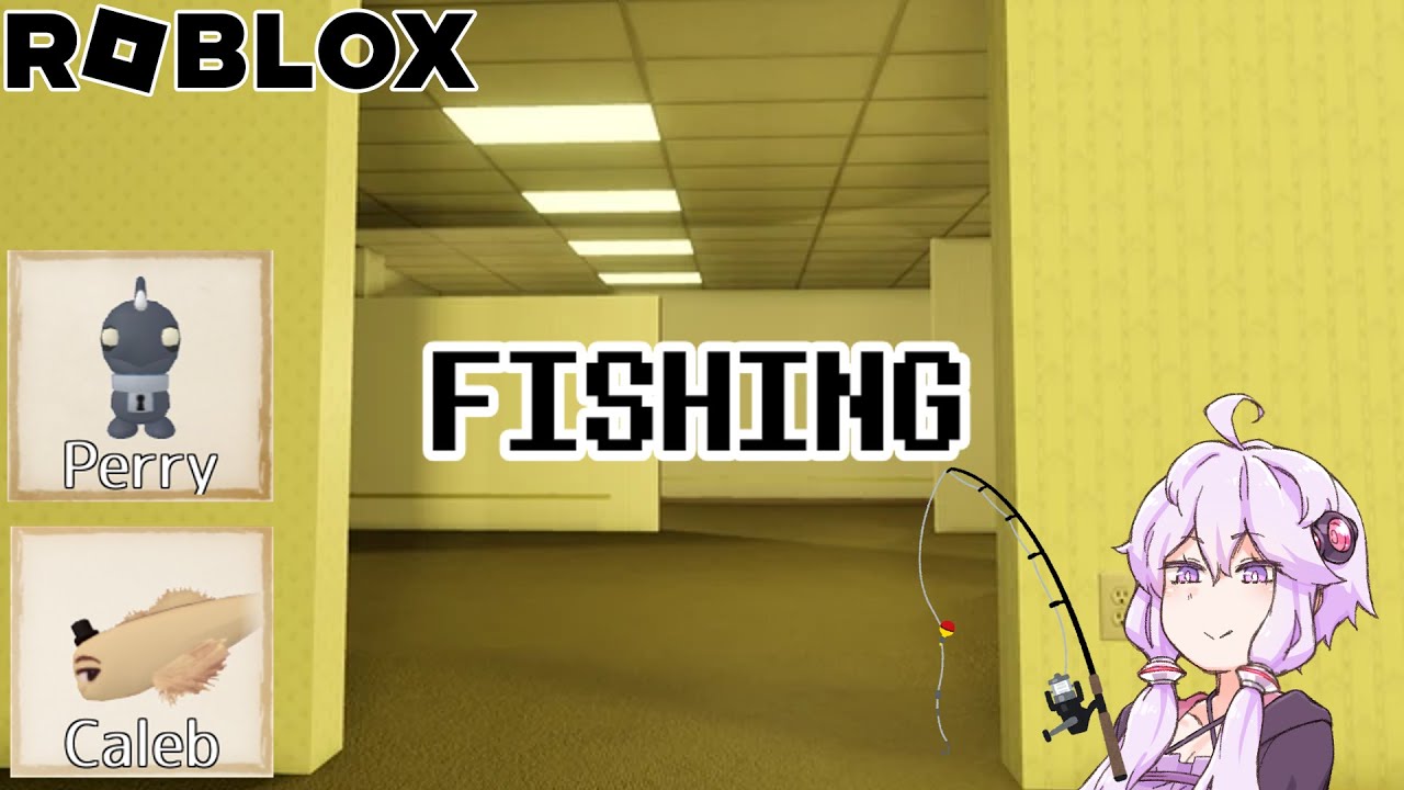 【結月ゆかり実況】The Backrooms Redactedの釣り解説動画【ROBLOX】